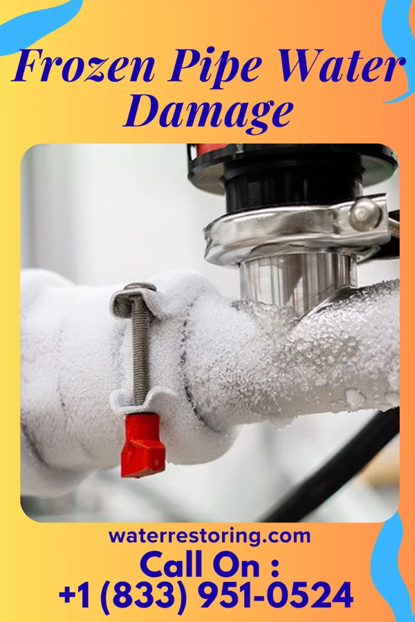 Frozen Pipe Water Damage in Browndell, TX